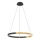 Zuma Line - Lámpara de araña LED regulable LED/30W/230V negro/dorado